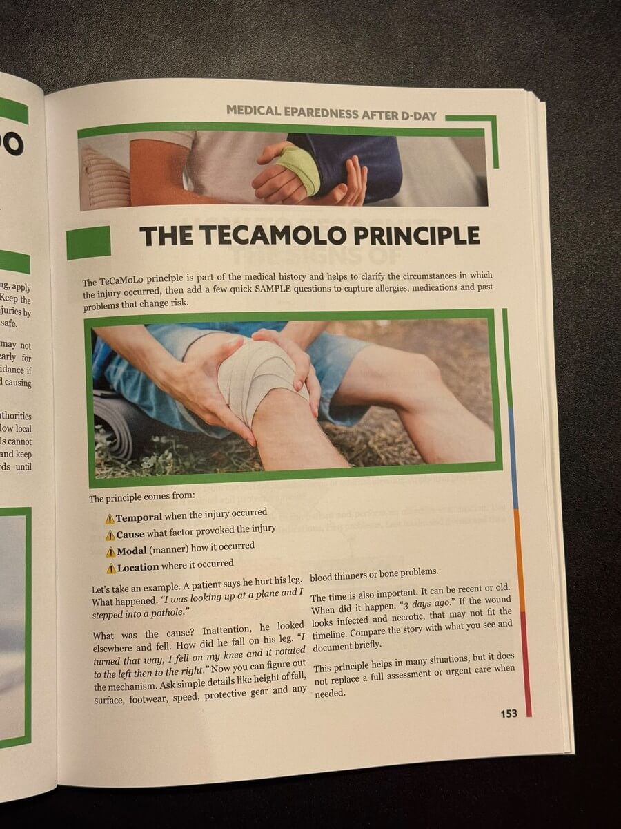 Survival MD The TeCaMoLo Principle section in Chapter 12